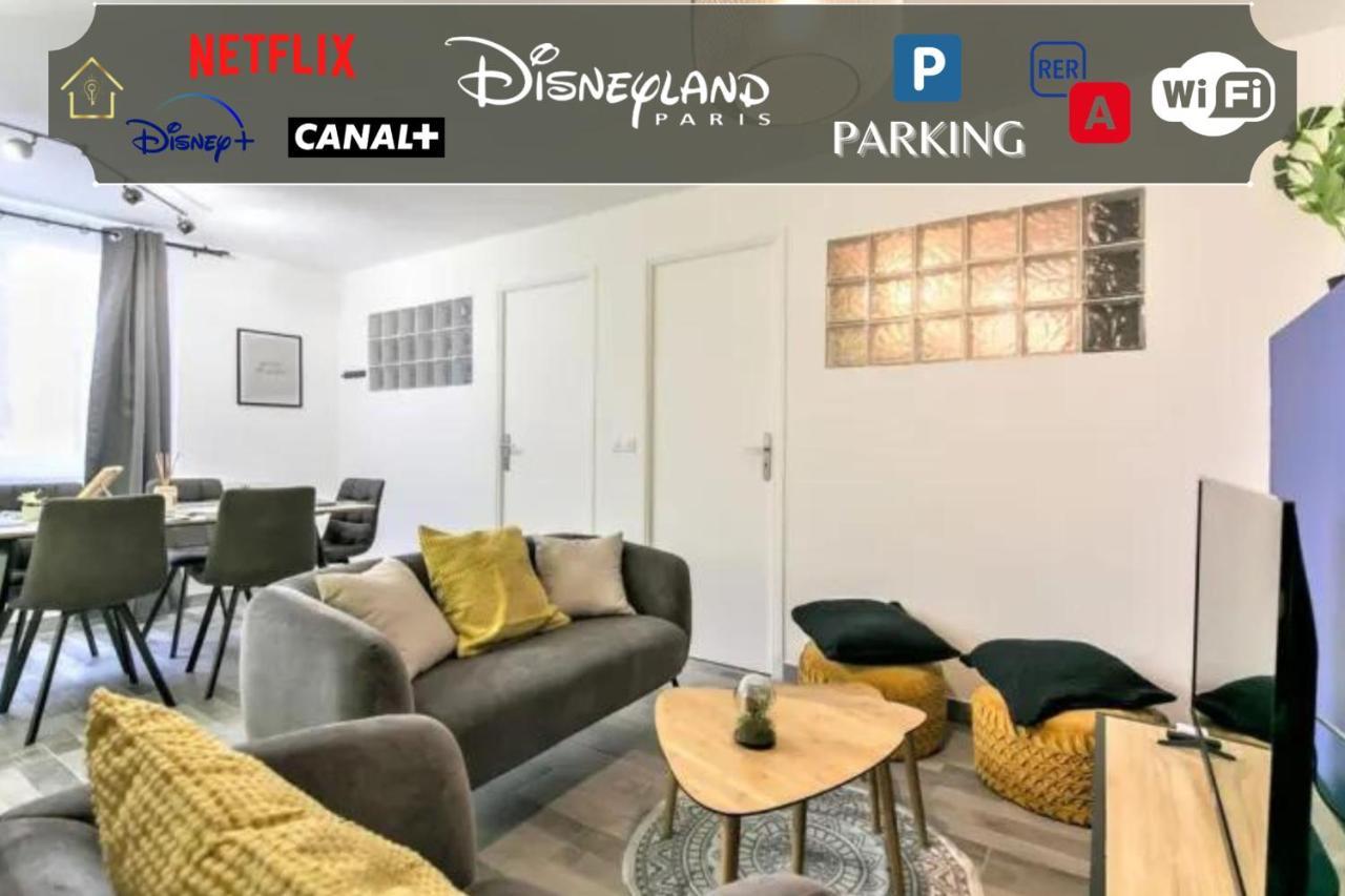 Appart Disney T3 Sweet Place Montévrain Extérieur photo
